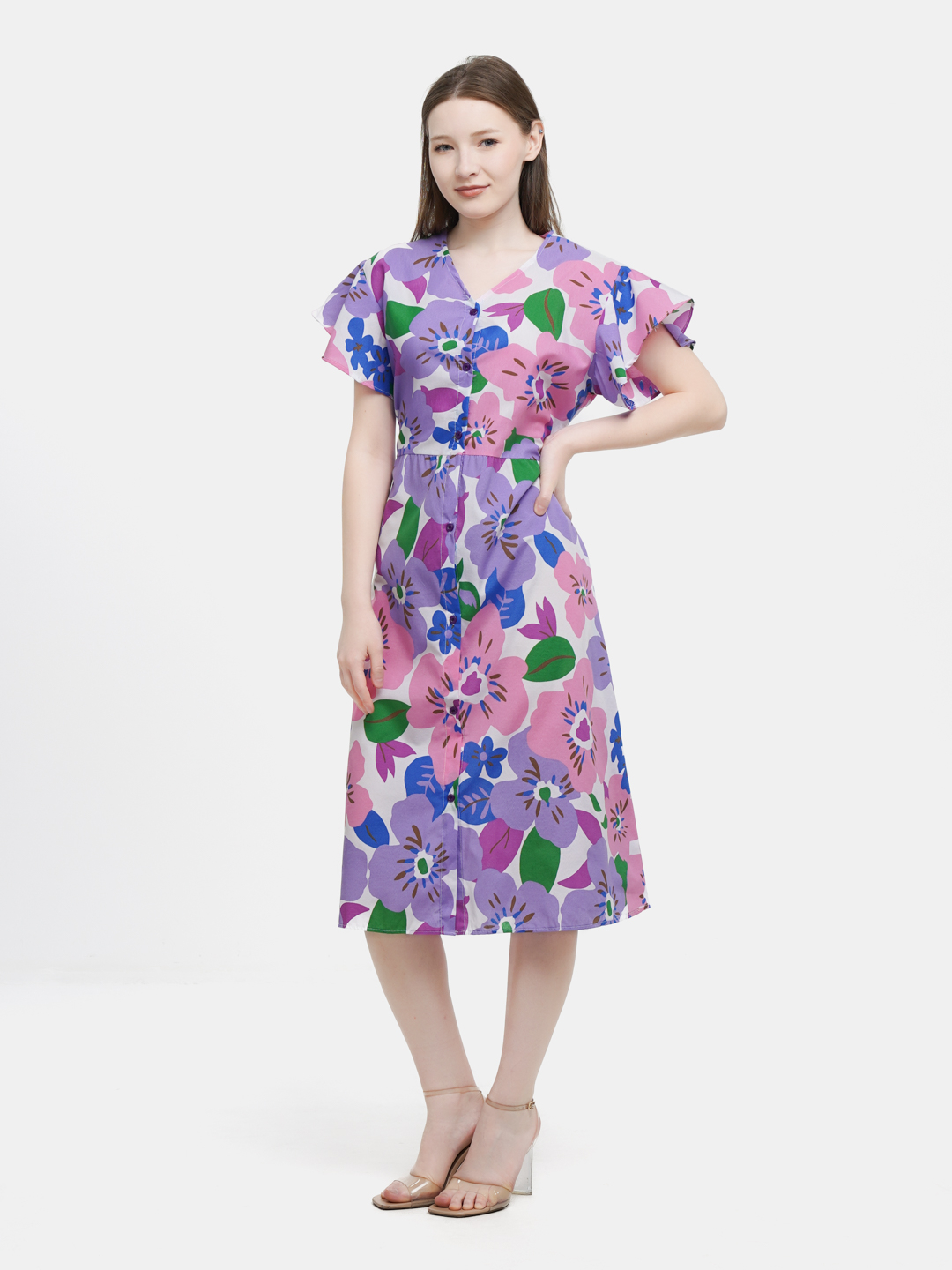 Oq dantelli yozgi liboslarni sotib oling