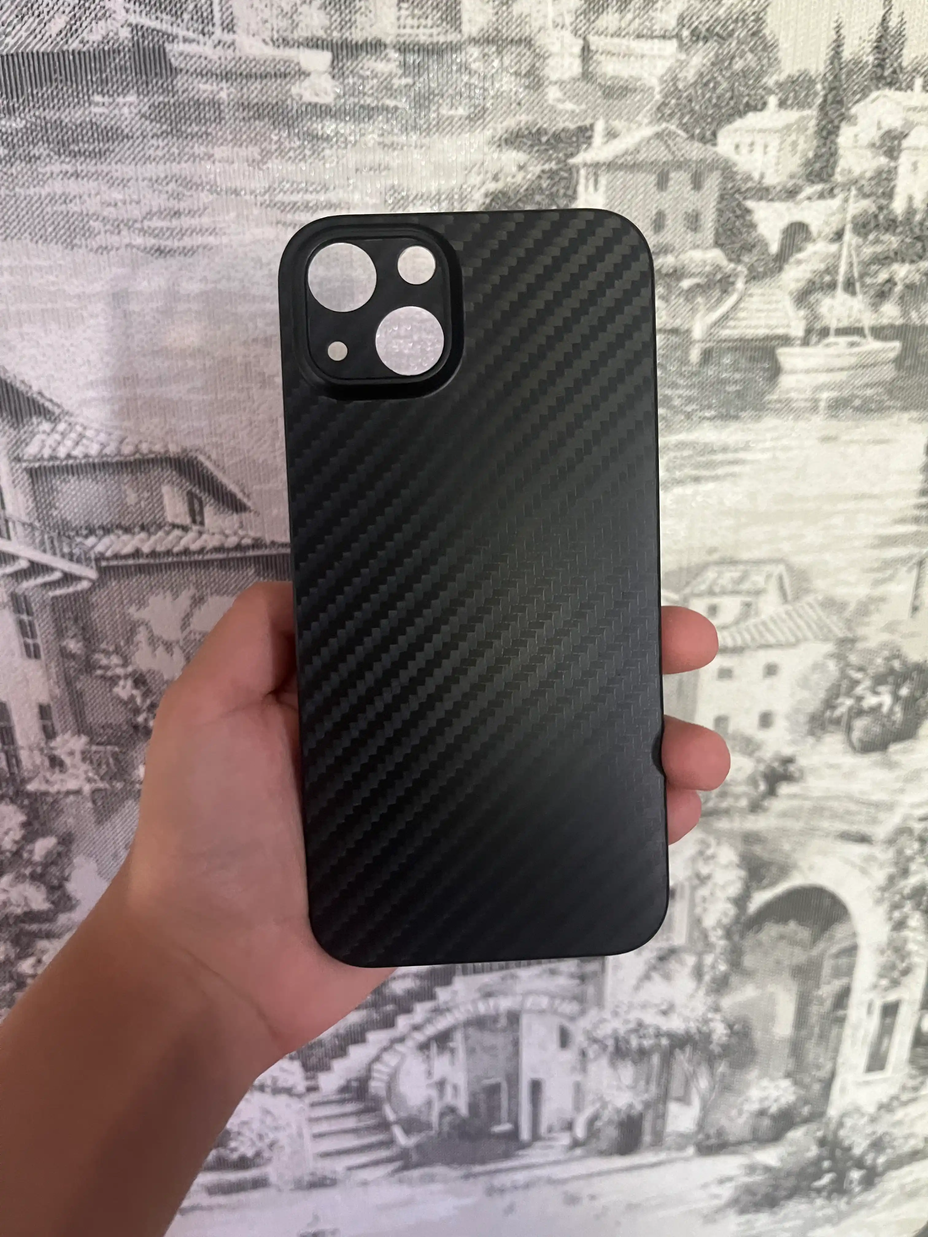 Чехол в стиле карбона, для iPhone X, XR, XS, 11, 12, 13, 14, 15, 16 Pro, Max, Mini, Plus