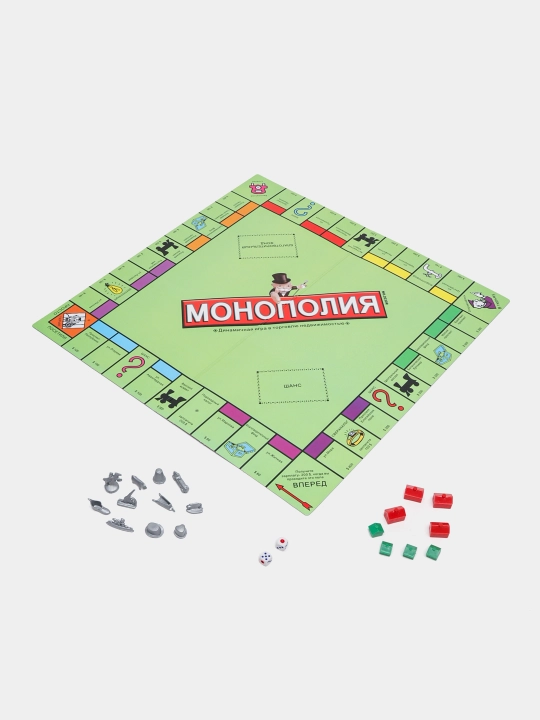 Mоnоpoliya, sto'l o'yini, rus tilida