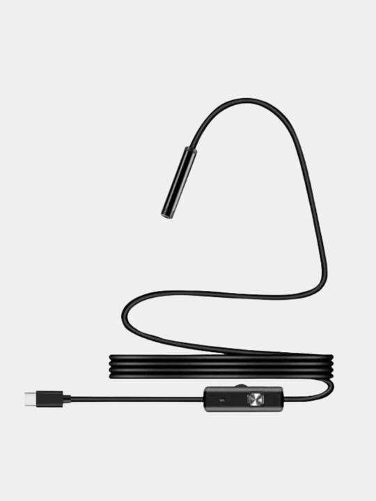 Suv o'tkazmaydigan endoskop, 5.5 mm kamera diametr, Type-C, microUSB, USB adapter