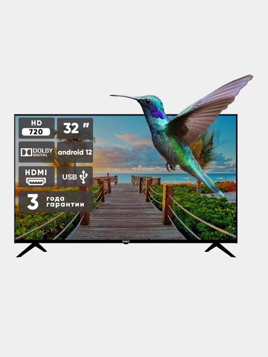 Телевизор QLT 32", 43" HD/Full HD SmartTV