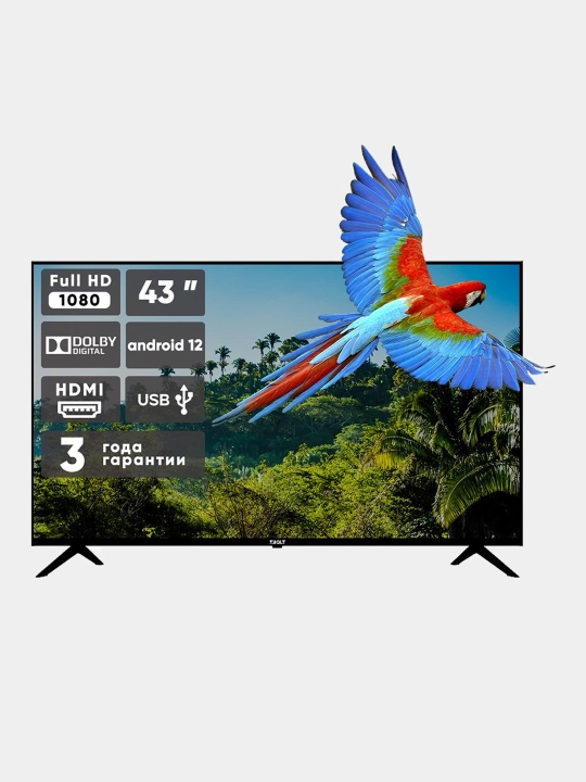 Телевизор QLT 32", 43" HD/Full HD SmartTV