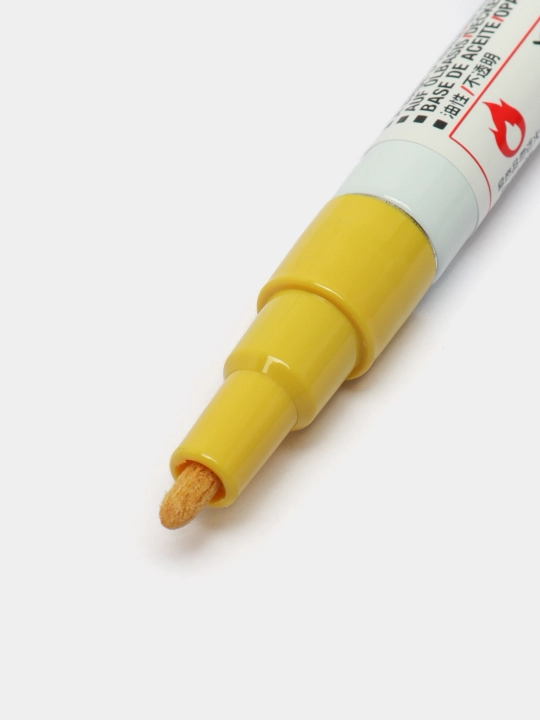 Маркер UNIBALL PAINT MARKER 0.8-1.2 Marking Pen White PX-21, желтый, q0000020440