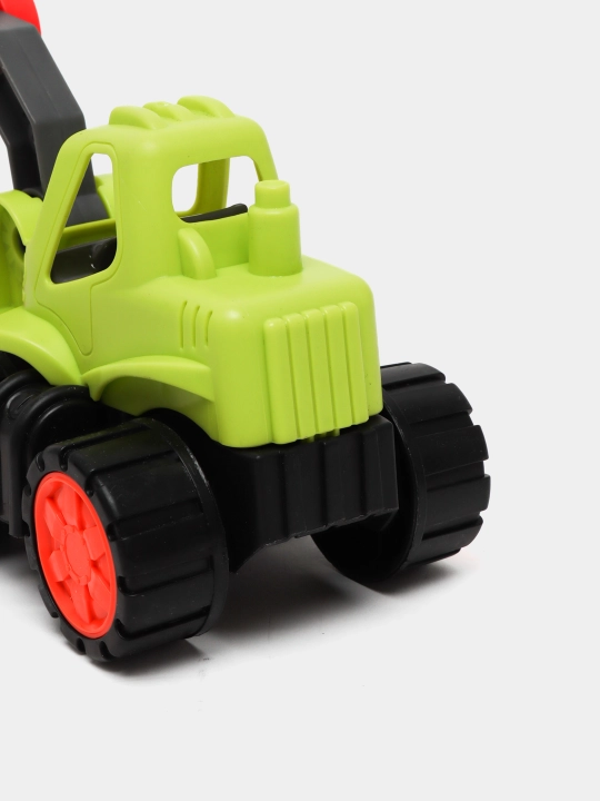 Plastik avtomobil, yig'ish modellari Jeep-Pickup-Traktor-Yuklagich-Samosval-Eskavator