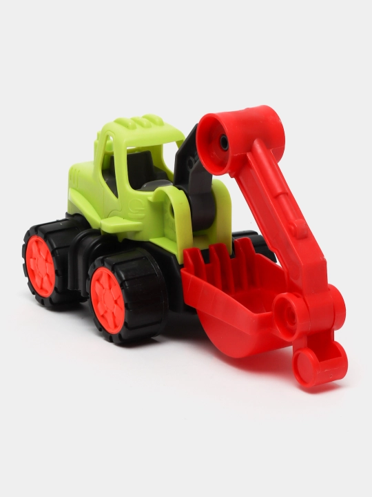 Plastik avtomobil, yig'ish modellari Jeep-Pickup-Traktor-Yuklagich-Samosval-Eskavator