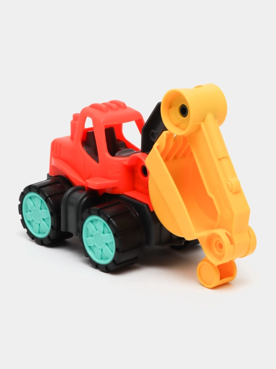 Plastik avtomobil, yig'ish modellari Jeep-Pickup-Traktor-Yuklagich-Samosval-Eskavator
