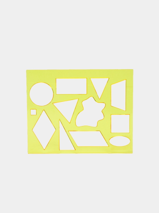 Trafaret "geometrik shakllar № 2" - 