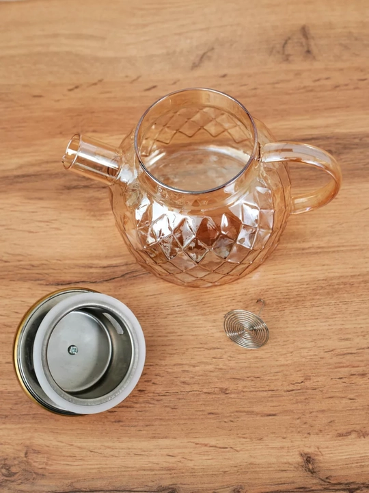 Choynak shisha choy damlanadigan metall qopqoqli, choynak, issiqqa chidamli  choynak