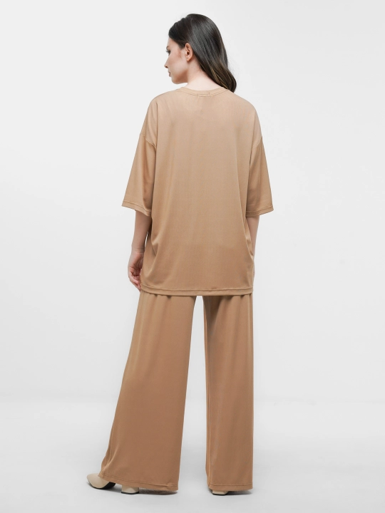 Комплект женской одежды, футболка и брюки Sum Wear Collection, S-M. L-XL