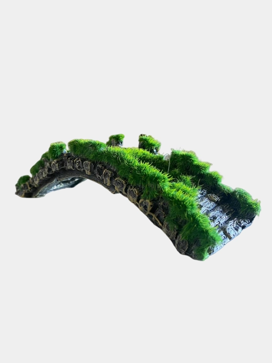 Akvarium uchun, o'simlikli dekorativ tosh 63411 - 