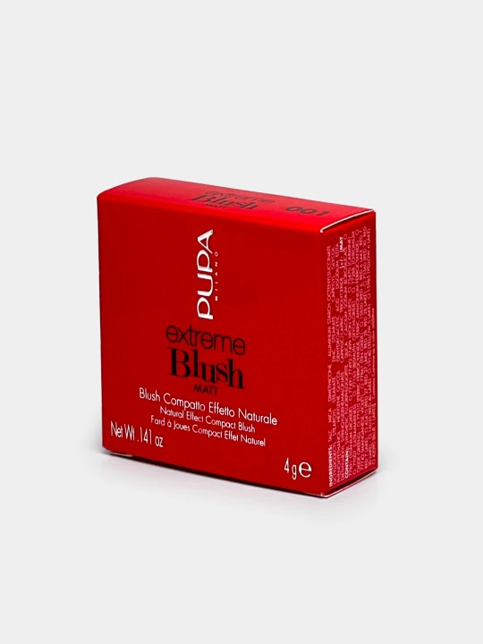 Rumyana mat yuz uchun Pupa Extreme Blush Matt Romantic Pink, 4 g