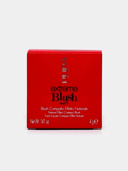 Rumyana mat yuz uchun Pupa extreme blush matt, 4 gr + Rose Brown 