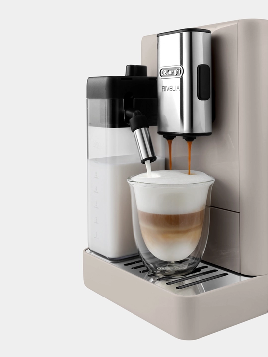 DeLonghi EXAM440.55 qahva mashinasi kapuchinator bilan, 1450 Vt, 1,4 litr