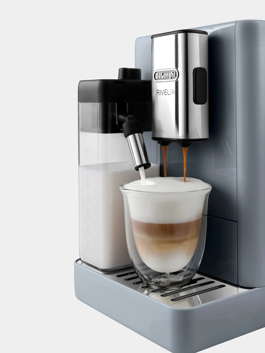 DeLonghi EXAM440.55 qahva mashinasi kapuchinator bilan, 1450 Vt, 1,4 litr