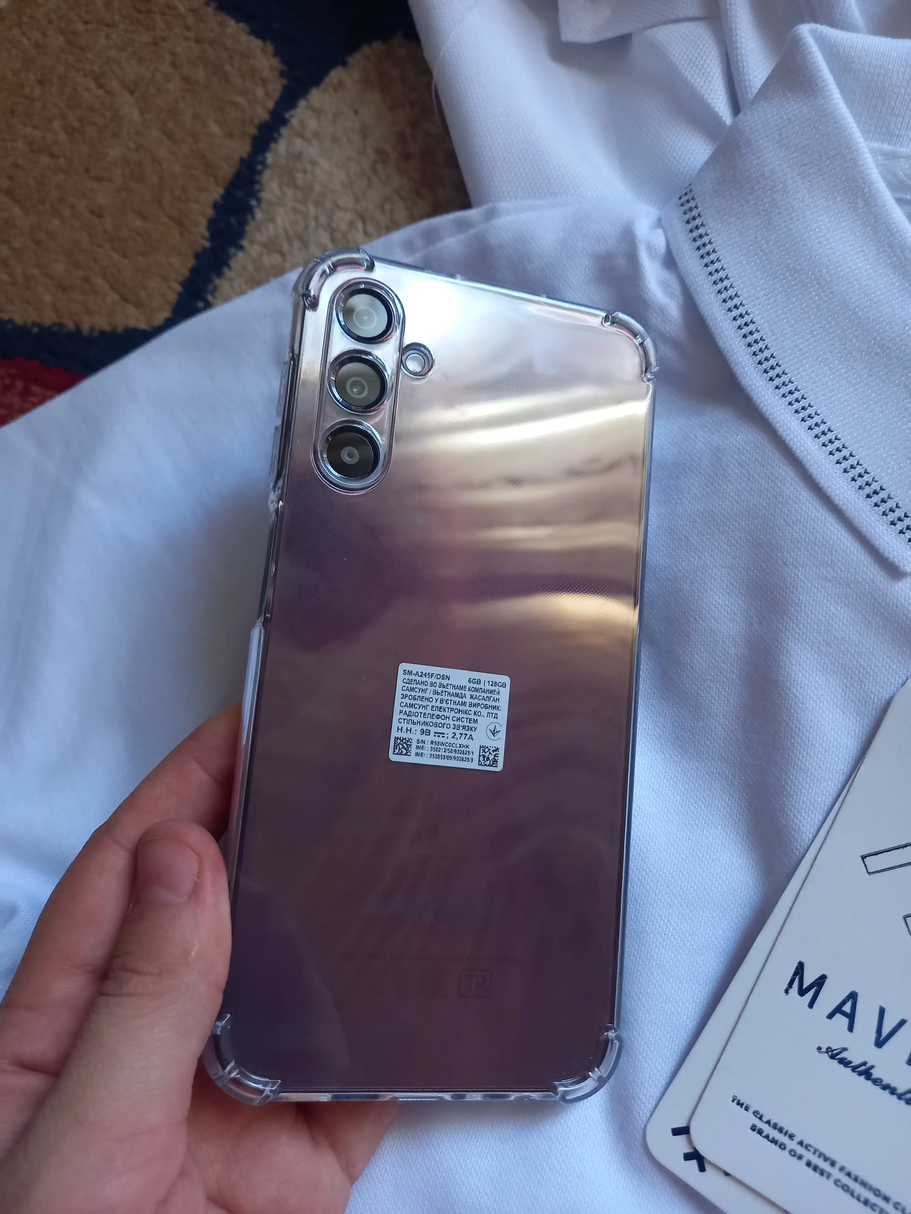 Samsung Galaxy A14, Samsung A24, Samsung A34, Samsung A54 uchun G'ilof