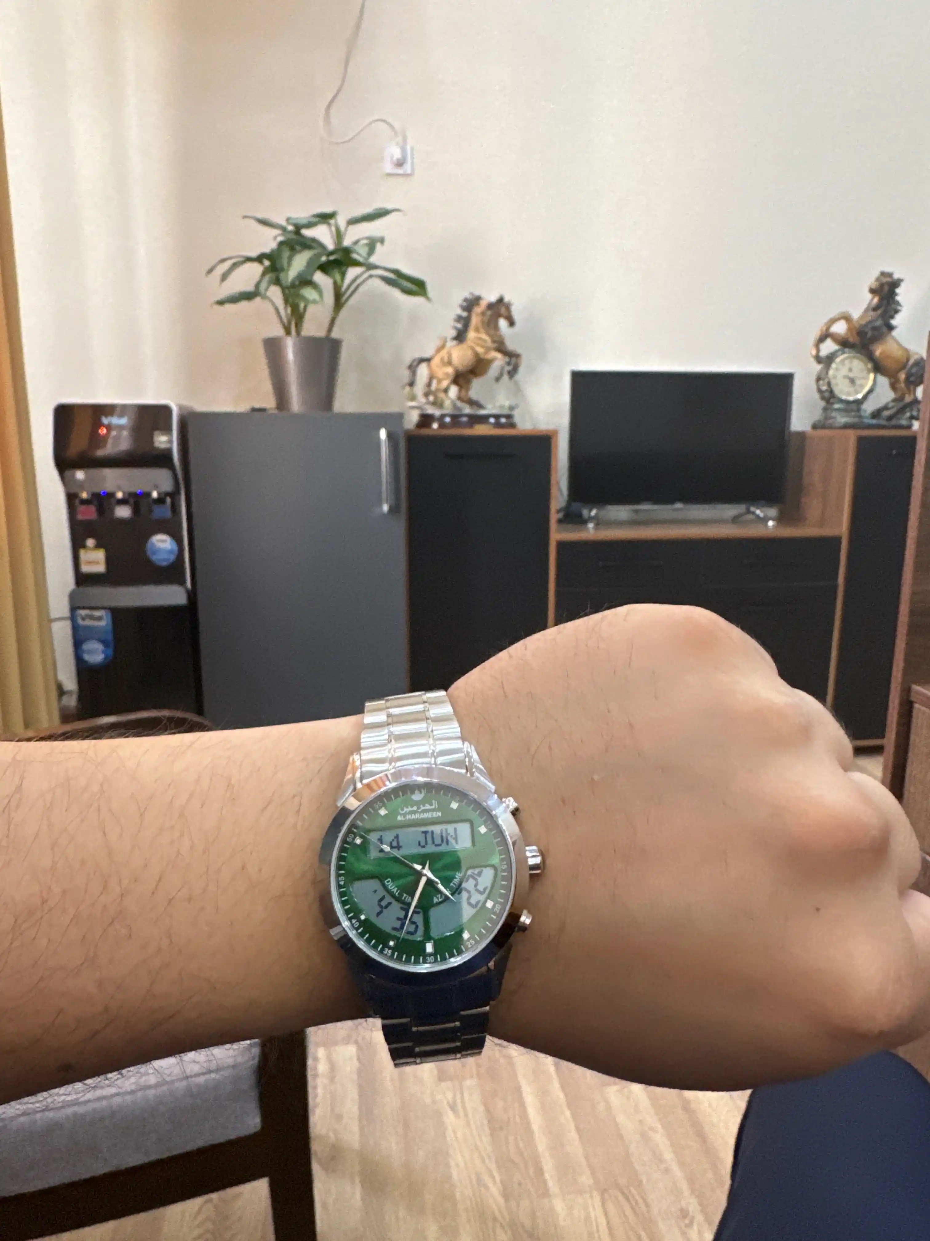 Исламские часы Al Harameen 6102WA