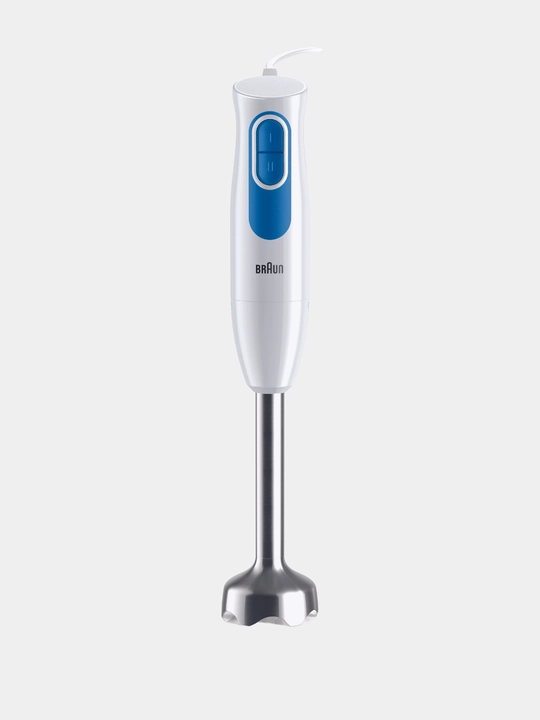 Braun MQ20.236MWH cho'kadigan blenderi, 600 Vt, qo'l blenderi, maydalagich