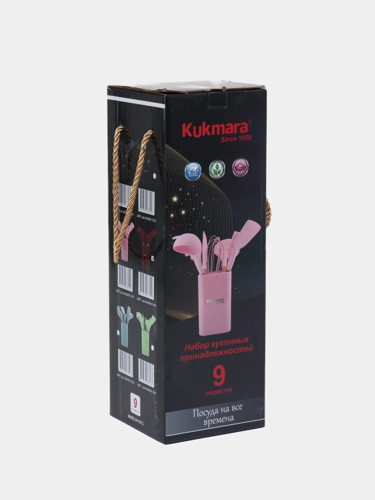 Kukmara oshxona asboblari to'plami, silikon