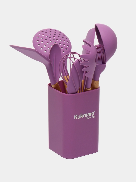 Kukmara oshxona asboblari to'plami, silikon