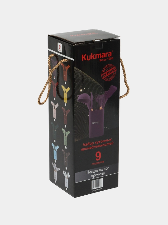 Kukmara oshxona asboblari to'plami, silikon