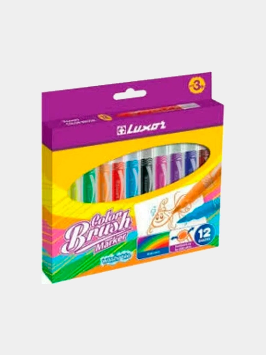 Fmast qalam Color Brush Luxor 12 rang
