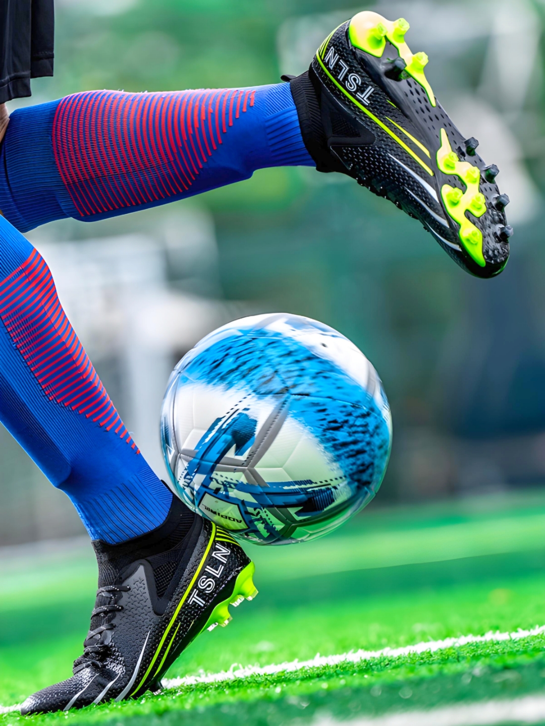 Professional butsi "TSLN FG", 3D qoplamli , futbol butsalari va sorokonojkalari,