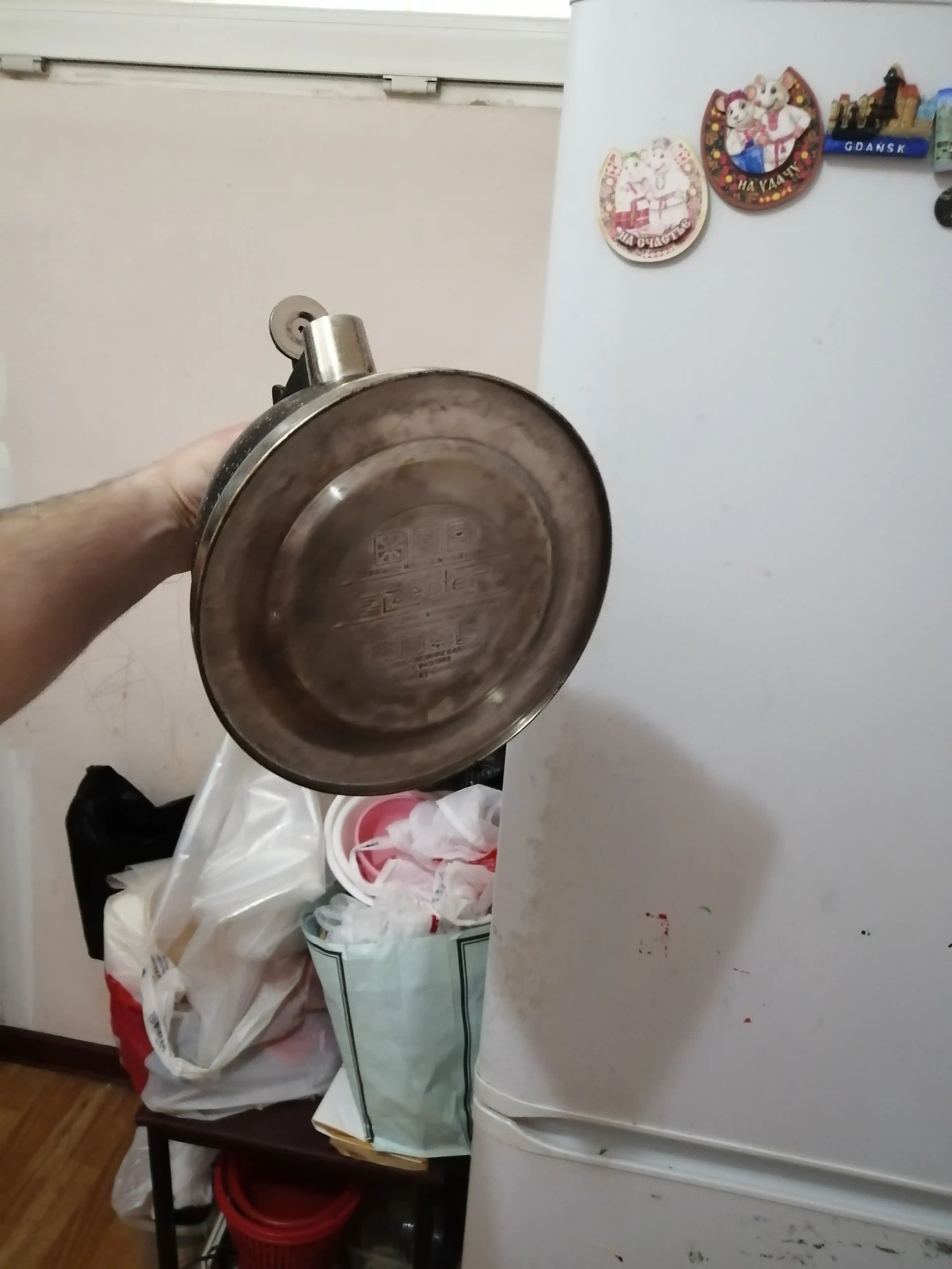 Чайник, со свистком, из нержавеющей стали, для всех видов плит, 3,5 л