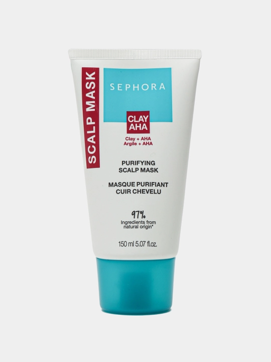 Очищающая маска с кислотами для кожи головы Sephora Clay Aha Purifying Scalp Mask - 
