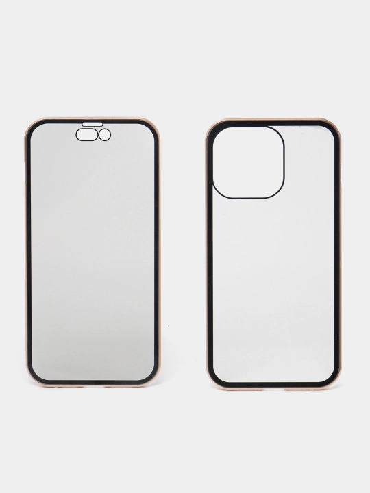 Чехол для iPhone 13/14/15 Pro Max, двухсторонний магнит, с anti-peep покрытием
