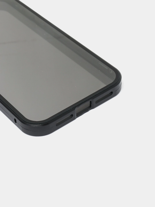 Чехол для iPhone 13/14/15 Pro Max, двухсторонний магнит, с anti-peep покрытием