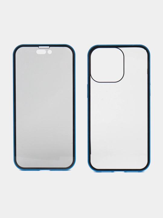 Чехол для iPhone 13/14/15 Pro Max, двухсторонний магнит, с anti-peep покрытием