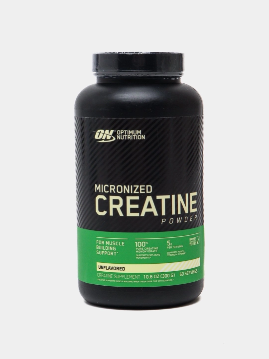 Optimum Nutrition Micronized Creatine Powder 317г — 100% креатин моногидрат, Европа