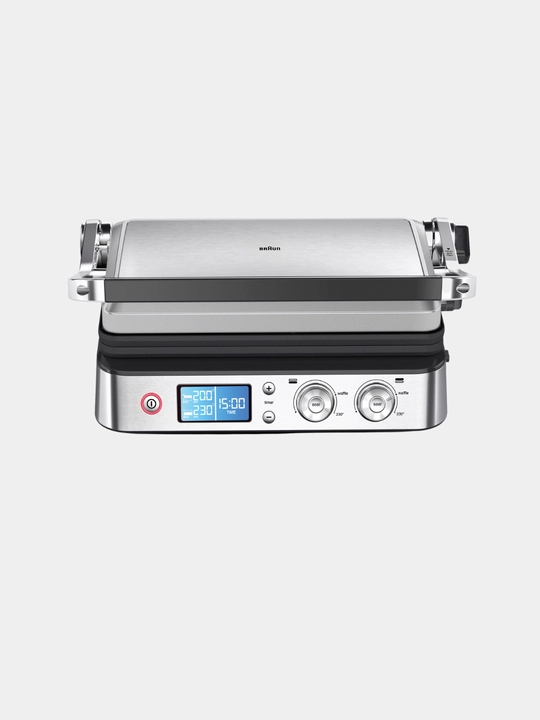 Elektr gril Braun CG9043 SnackMaker, 2000 Vt, olinadigan plastinali