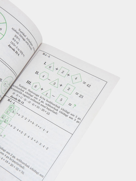 IQ Master Prezident va Al-Xorazmiy maktablariga tayyorlanuvchilar uchun IQ testlar