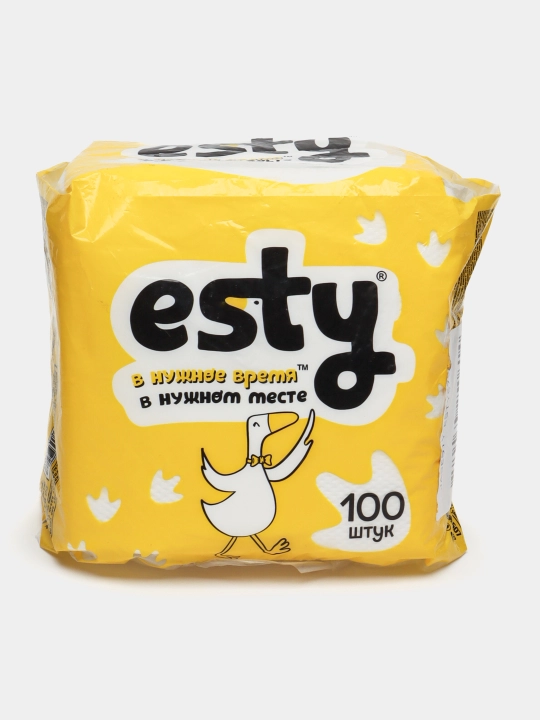 Qog'oz sochiqlar Esty Z-taxlanish, 100 dona