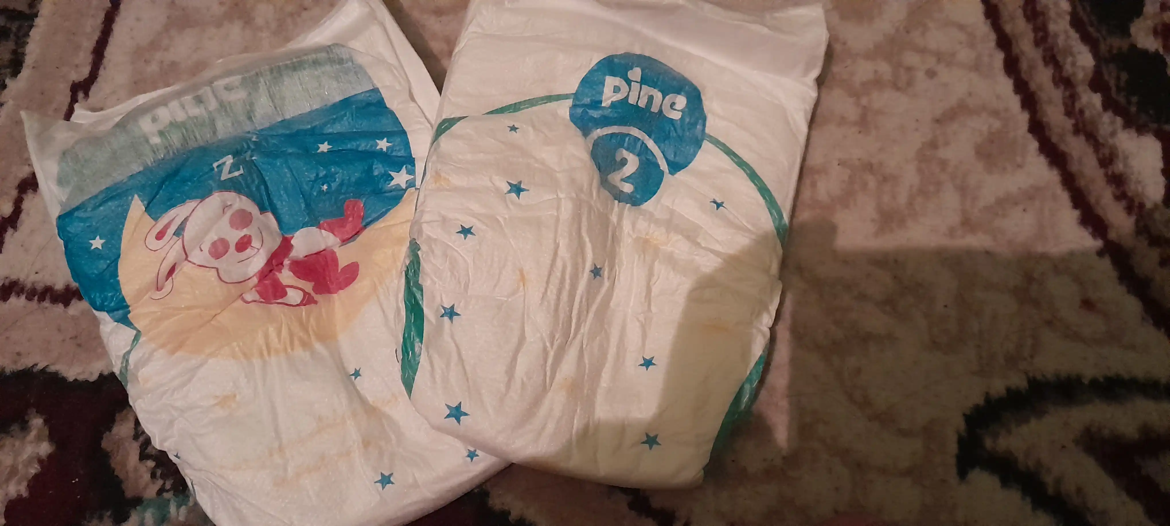 Детские подгузники Pine Soft Mini 2, 3-6 кг, 38 шт