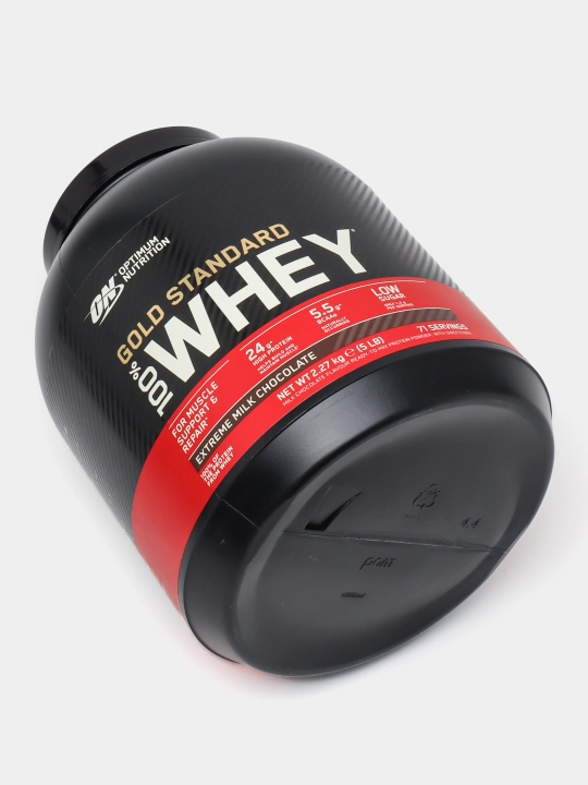 Протеин Optimum Nutrition Whey Gold Standard, европейский, для набора веса, 2.27 кг