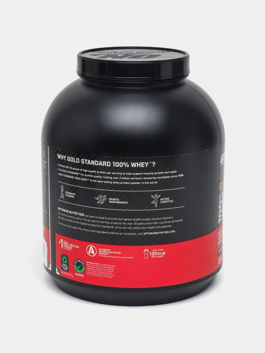 Протеин Optimum Nutrition Whey Gold Standard, европейский, для набора веса, 2.27 кг