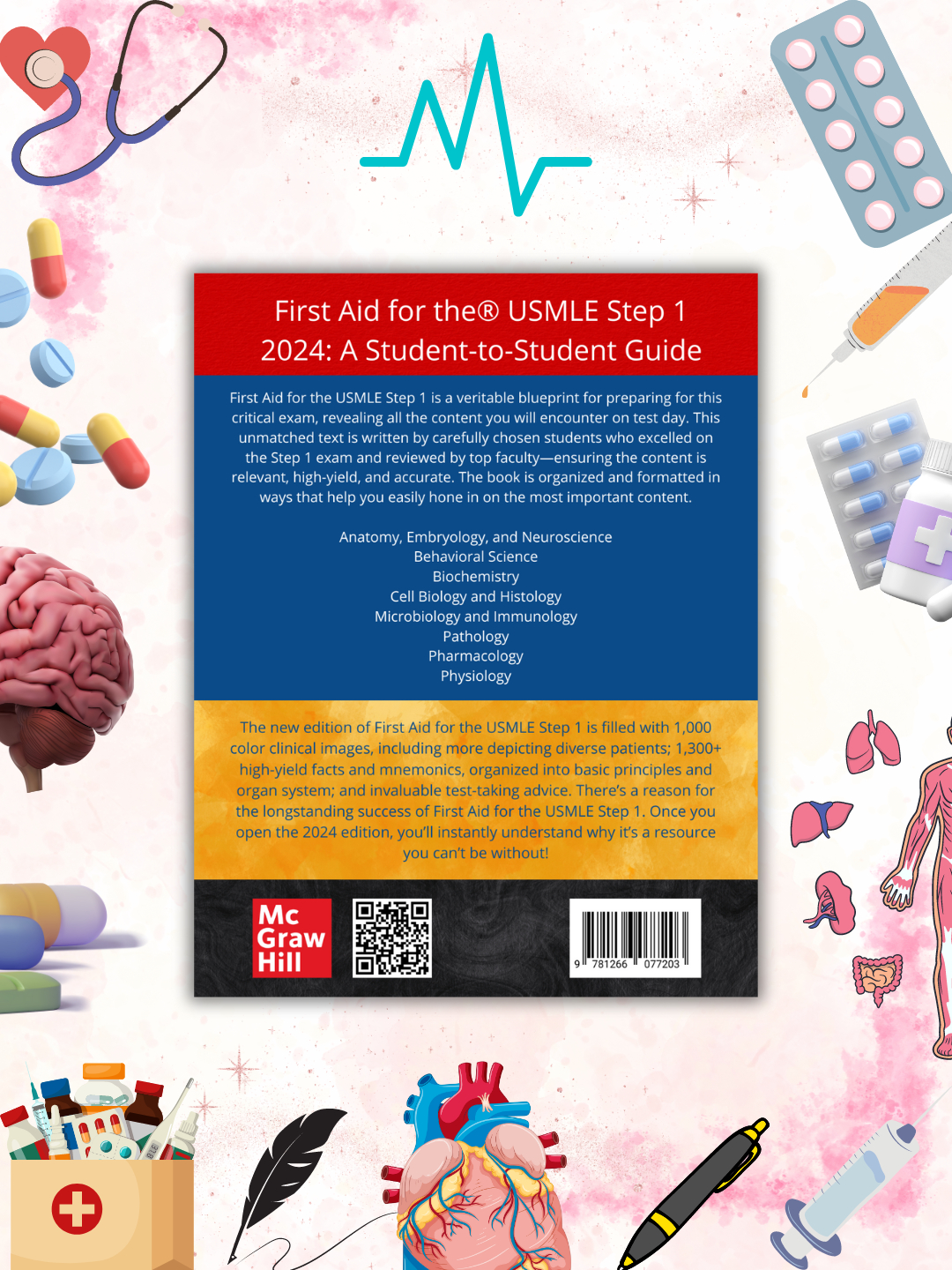 健康・医学 FIRST AID for the USMLE STEP 1 2024 First Aid for the USMLE Step 1 2024 34th Edition ISE купить