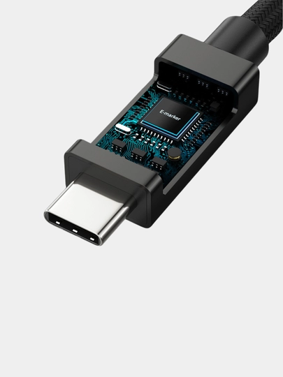 Kabel Type-c, USB-C Thunderbolt 4, 40 gigabit, 240w 5A, 8k