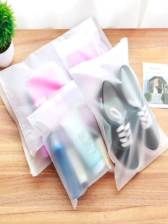 Зип пакет Zip lock, для упаковки одежды с застежкой бегунком
