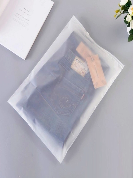 Зип пакет Zip lock, для упаковки одежды с застежкой бегунком