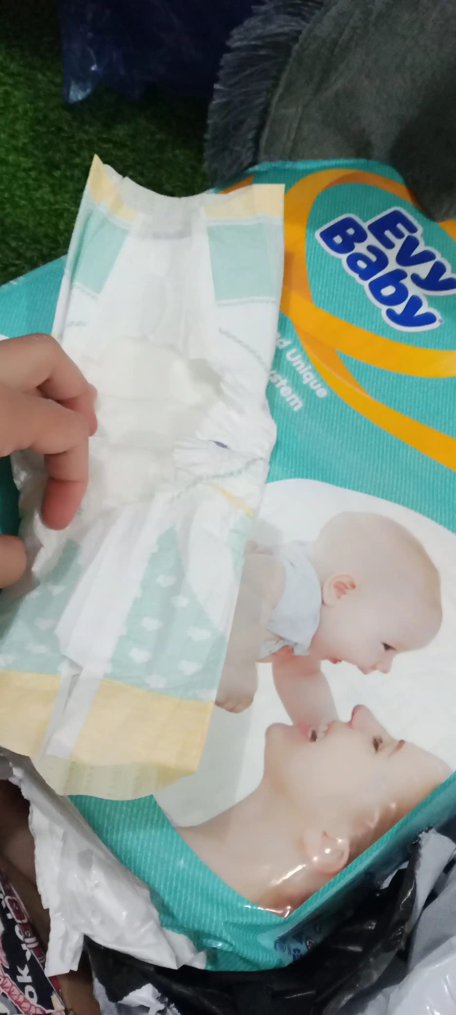 Детские подгузники Evy Baby Mini Jumbo 80*4 EXP21 №2