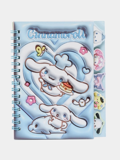Блокнот с наклейками Kuromi Sanrio, стикербук, размер 16 * 12 см — ASAS-BLOKKUR-СВЕТСИН-ANIMEGR