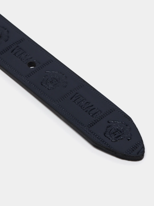 Кожаный ремень LION Belt для детей и подростков эластичный легкий, прочная экокожа