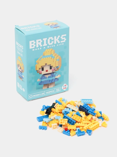 Игрушка-конструктор из мини блоков 3D, 42 вида — 4HOME-967404-СВЕТСИН