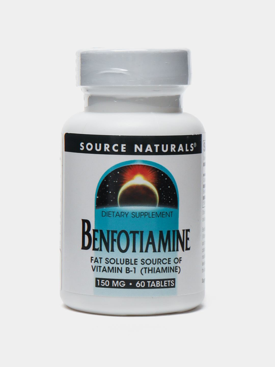 Source Naturals, Бенфотиамин, 150 мг, 60 таблеток, халяль, Америка ...