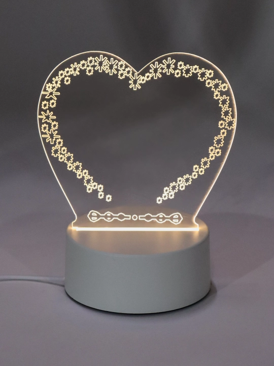 Настольный 3D светильник, ночник, светодиодный LED, USB
