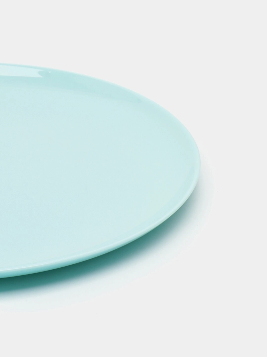 Круглое сервировочное блюдо, ляган для подачи от Luminarc Diwali Light Turquoise, 32 см