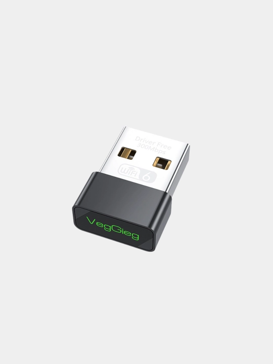 Wi-fi adapteri, tarmoq adapteri, Wi-Fi, wi-fi 6 300 mb/s VegGieg